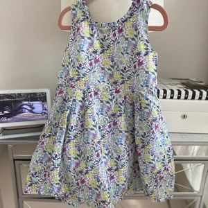 Jacardi floral dress